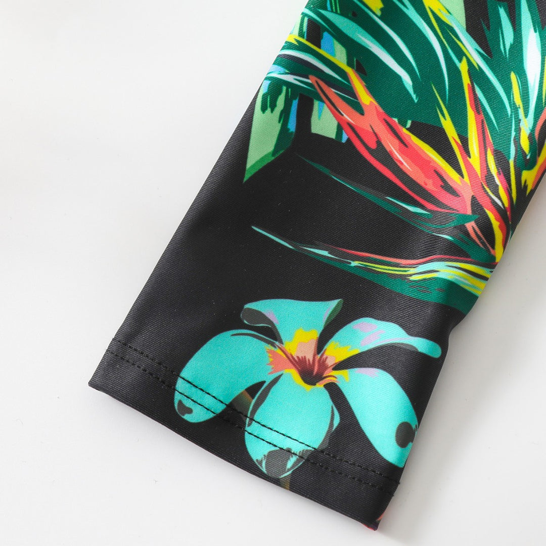 Damen Einteiler Badeanzug mit floralem Muster Echo Archiv