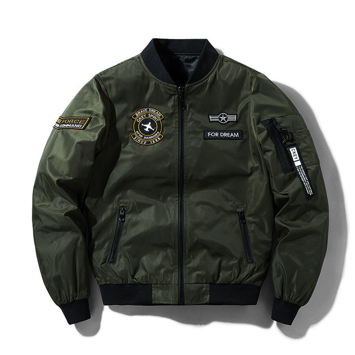 Herren Sportliche Bomberjacke mit praktischen Taschen und stilvollem Design Echo Archiv