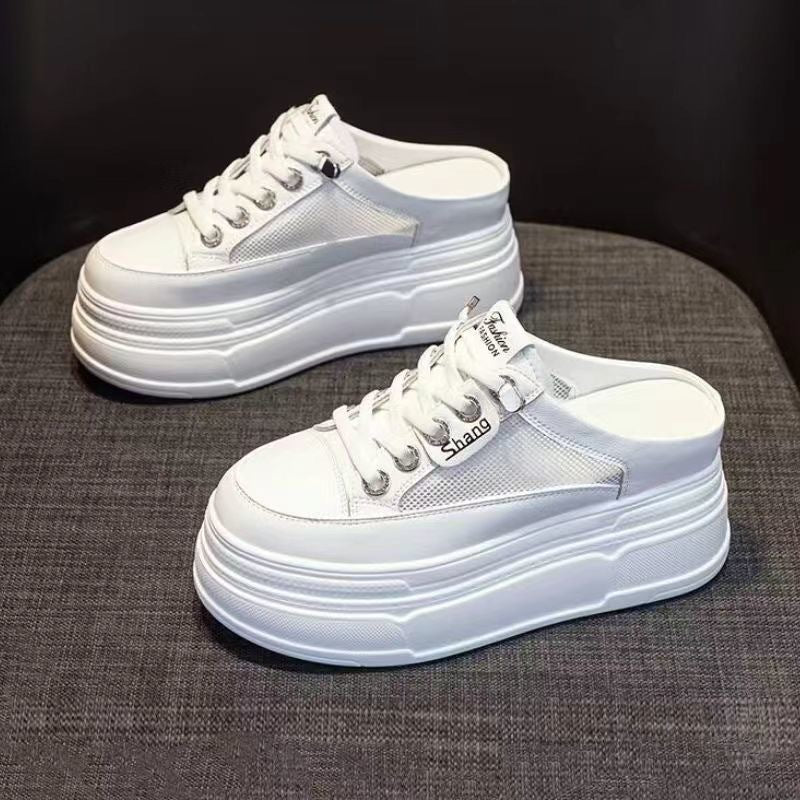 Damen Plateausneaker mit atmungsaktiver Mesh-Oberfläche und trendigem Design Echo Archiv