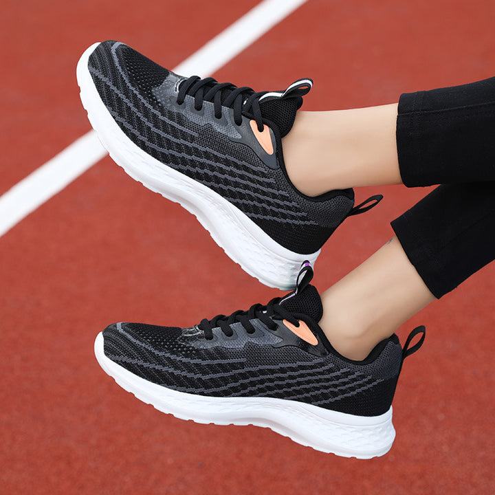 Damen nan niedriger Performance-Sneaker mit dreidimensionalem Mesh, reaktiver EVA-Dämpfung und Zuglasche Echo Archiv