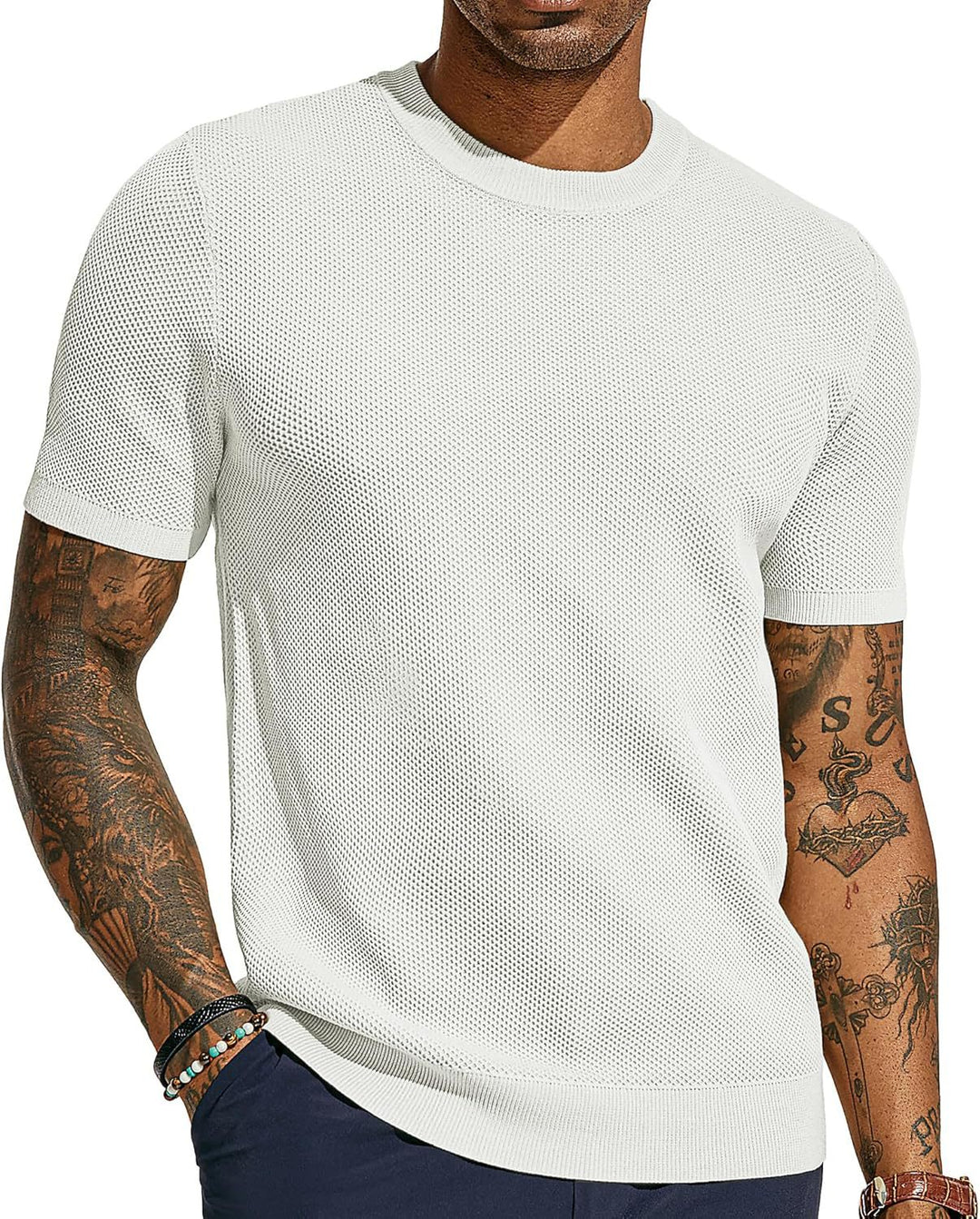 Herren atmungsaktives Netz-T-Shirt Echoarchiv
