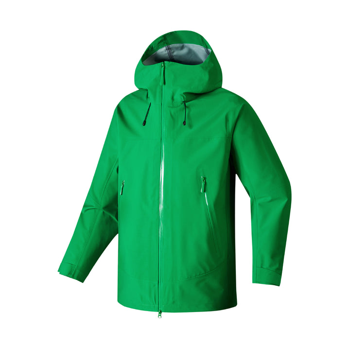 Herren wasserdichte Funktionsjacke mit verstellbarer Kapuze und praktischen Reißverschlusstaschen Echoarchiv