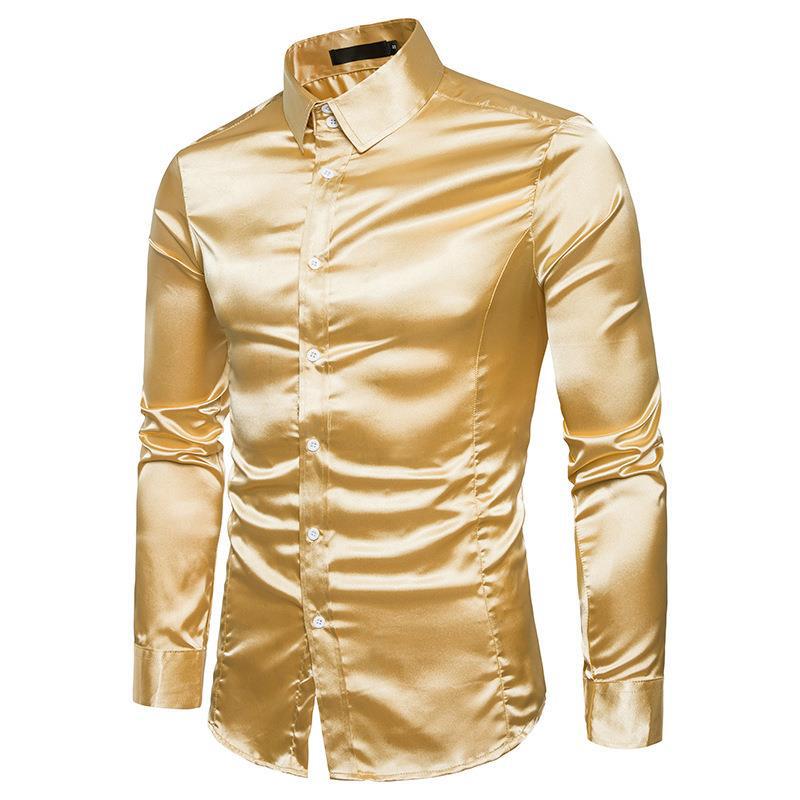 Herren elegantes Businesshemd aus hochwertigem Satin mit perfekter Passform Echoarchiv