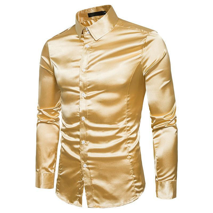 Herren elegantes Businesshemd aus hochwertigem Satin mit perfekter Passform Echoarchiv
