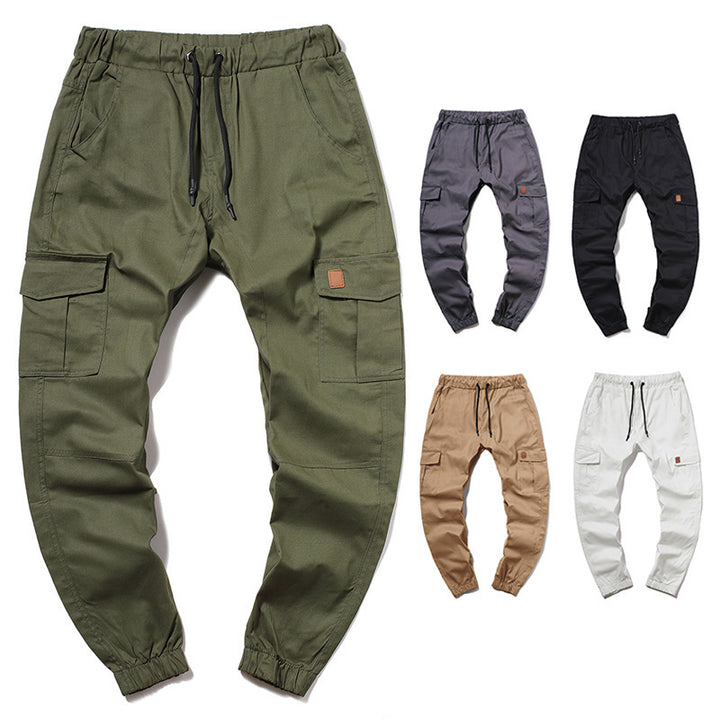 Herren Cargo-Hose mit elastischem Bund und praktischen Seitentaschen Echoarchiv