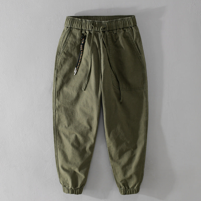 Herren Cargo-Joggerhose mit elastischem Bund und Bündchen Echoarchiv
