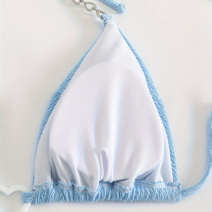 Damen Triangel-Bikini mit raffinierten Kettenakzenten Echo Archiv