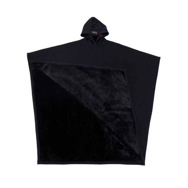 Unisex nan Kapuzen-Poncho Kuscheldecke mit weichem Futter und großzügigem Oversize-Schnitt Echo Archiv