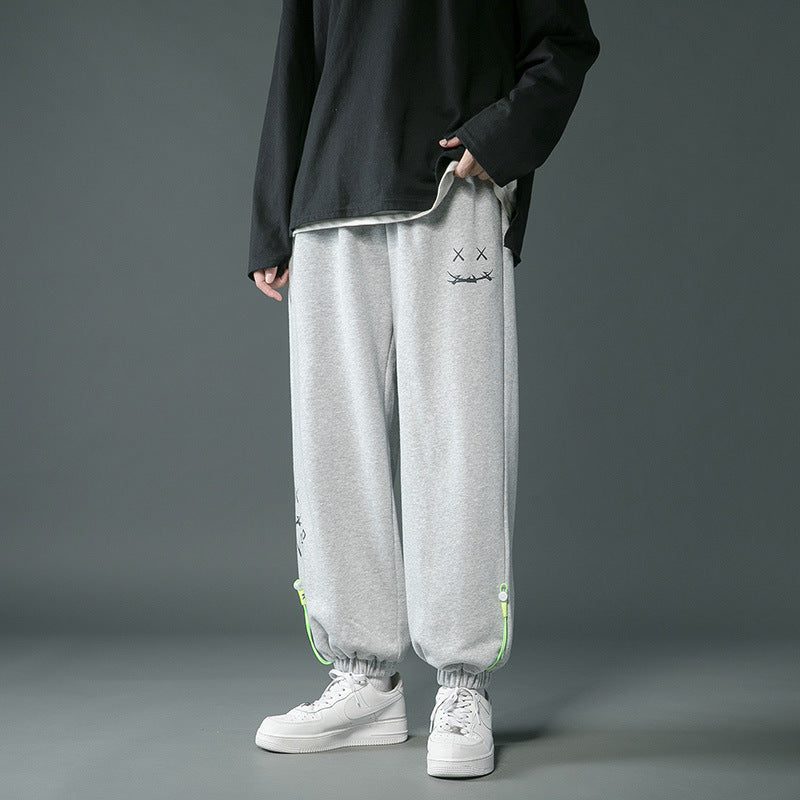 Herren Freizeithose mit Kordelzug und modischem Design Echoarchiv