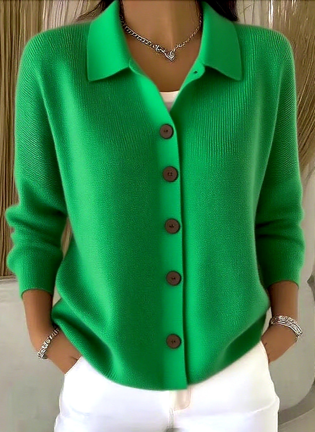 Damen Modische Strickjacke Echo Archiv