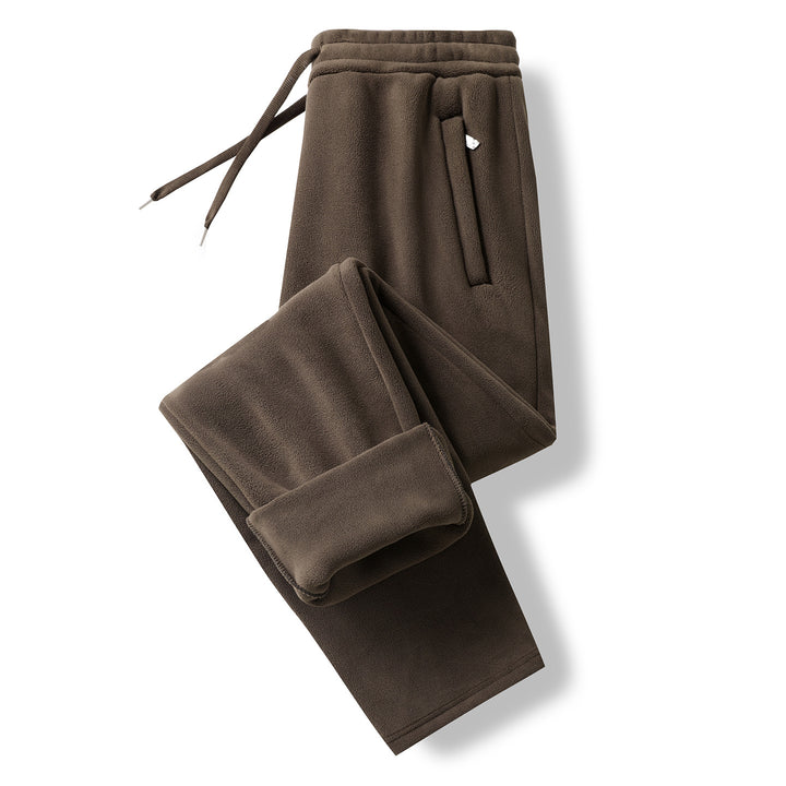 Herren Thermo-Fleece-Jogginghose mit angerauter Innenseite und Kordelbund Echoarchiv