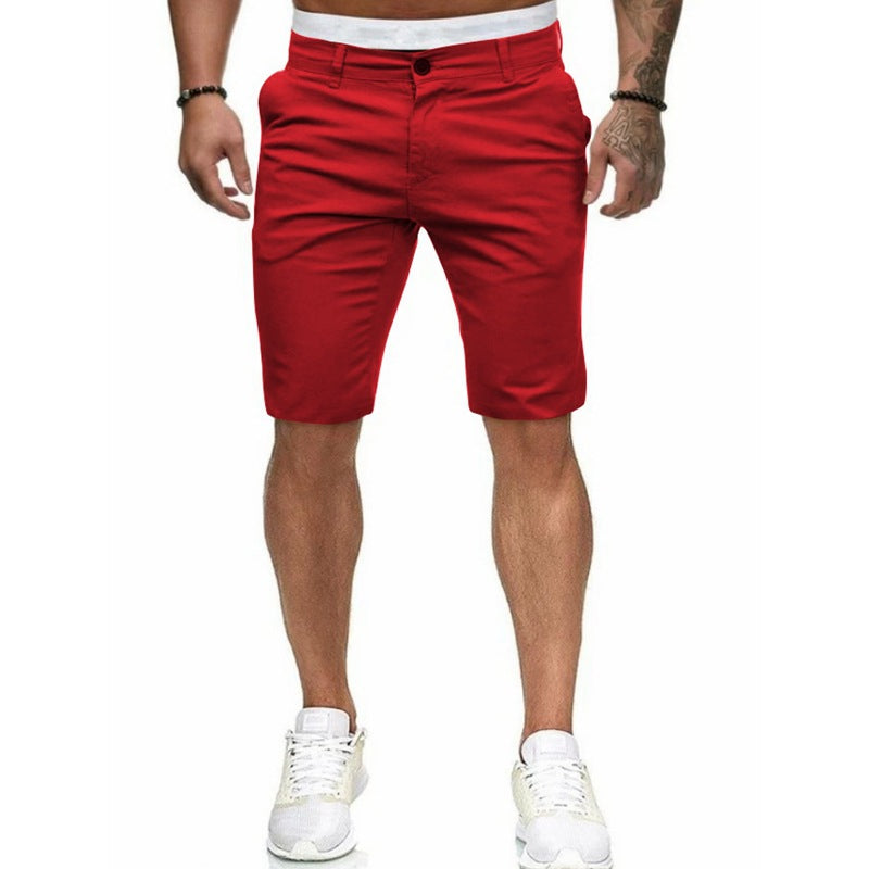 Herren Chino-Shorts mit modernem Schnitt und praktischen Taschen Echoarchiv
