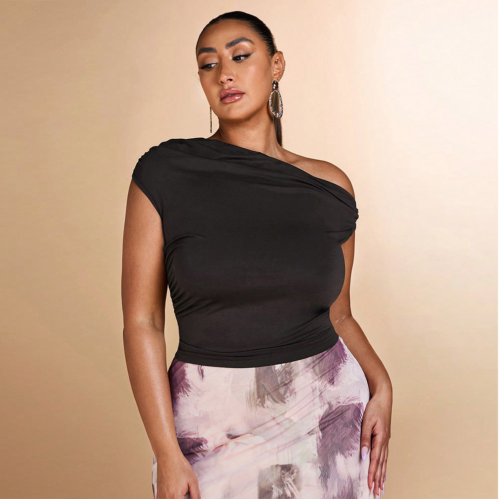 Damen Off-Shoulder-Top Echo Archiv