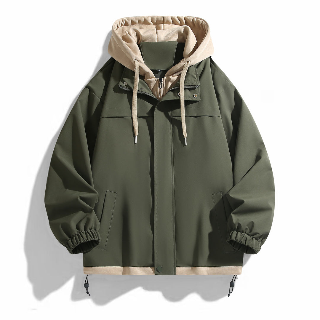 Herren Praktische Übergangsjacke mit Kapuze Echo Archiv