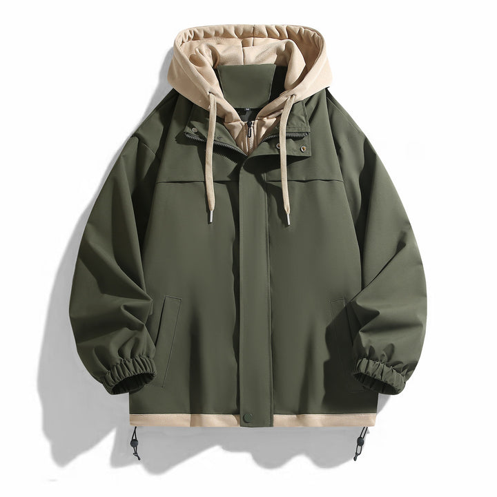 Herren Praktische Übergangsjacke mit Kapuze Echo Archiv