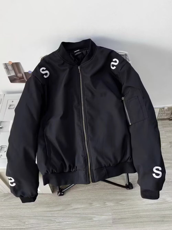 Damen Sportliche Bomberjacke Echoarchiv
