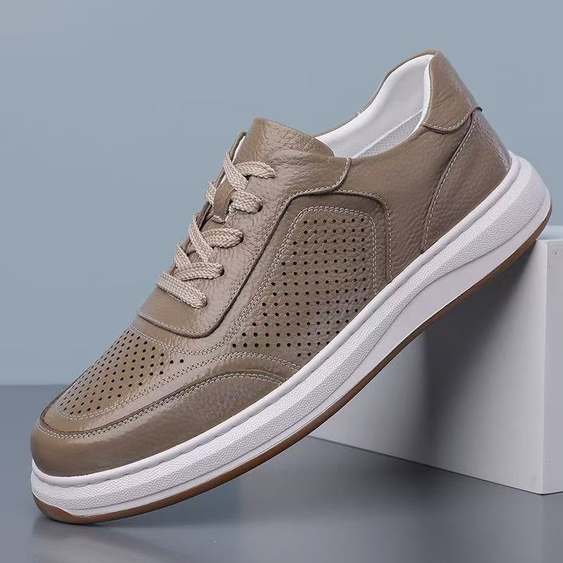 Herren Elegante und bequeme Leder Sneakers Echoarchiv