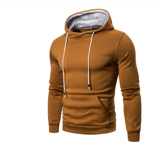 Herren Kapuzenpullover mit Kängurutasche und soften Baumwollmischung Echoarchiv