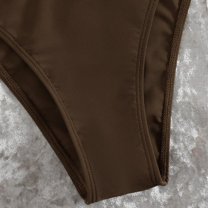 Damen Cut-Out Badeanzug mit einzigartigem Ringdetail Echo Archiv