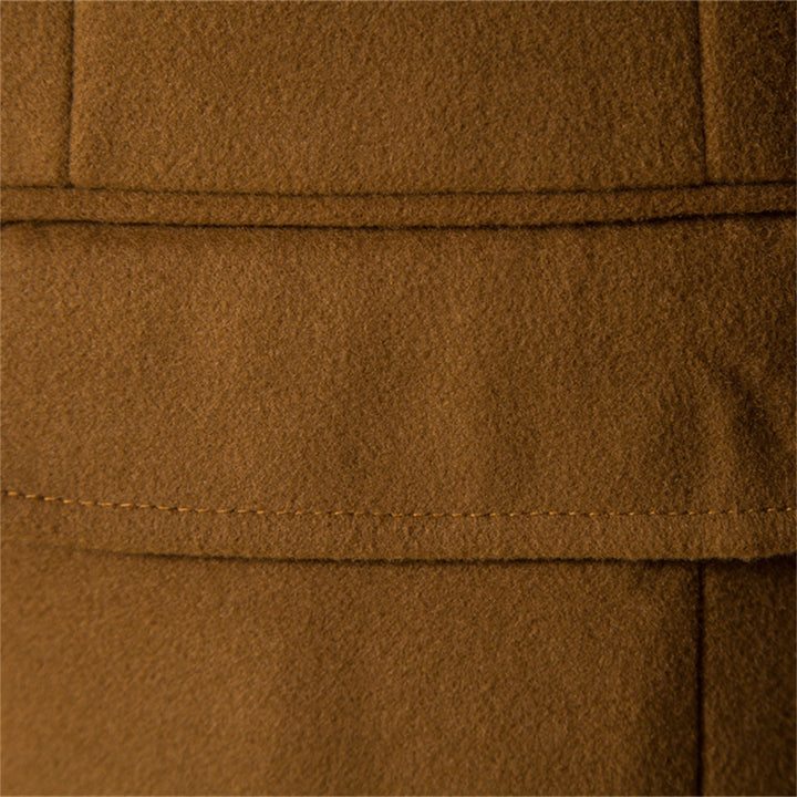 Herren eleganter Wollmantel mit modernem Schnitt und praktischen Taschen Echoarchiv
