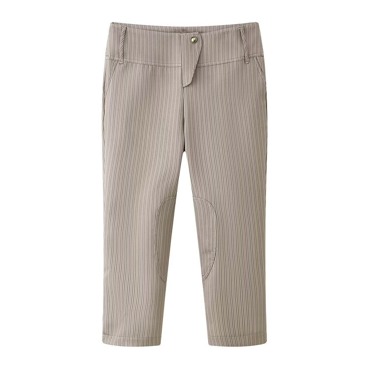 Damen Cropped-Stretchhose im Reithosenstil mit Kniebesatz Echo Archiv