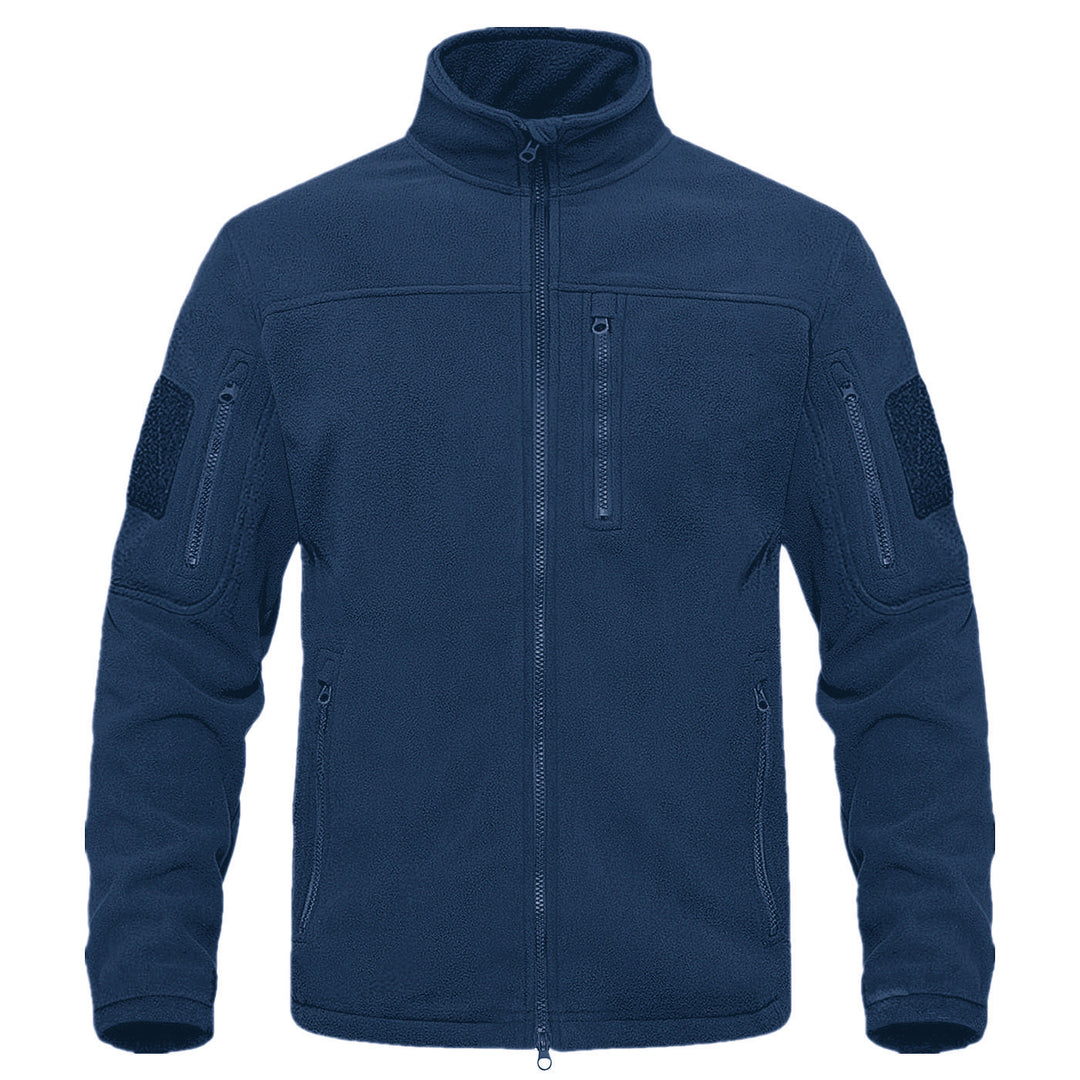 Herren Fleecejacke mit praktischen Taschen Echoarchiv