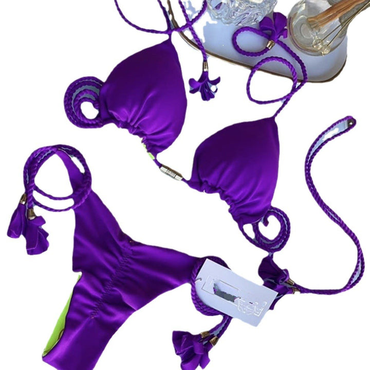 Damen Bikini-Set mit verstellbaren Riemen und raffiniertem Design Echo Archiv
