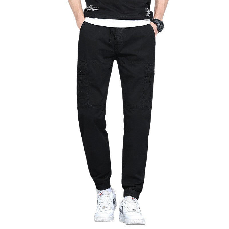 Herren Urbaner Tactical-Cargo-Jogger mit ergonomischen Kniefalten, integrierter Schlüsselöse und elastischem Knöchelabschluss Echo Archiv