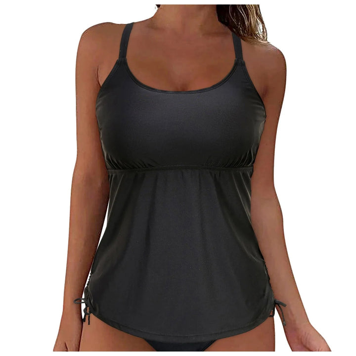 Damen lässiges Tankini-Oberteil mit Schnürung Echo Archiv