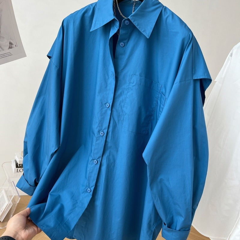 Damen Oversized Hemdbluse Echoarchiv