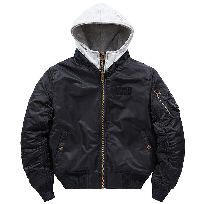 Herren Taillierte Übergangsjacke mit Kapuze Echo Archiv