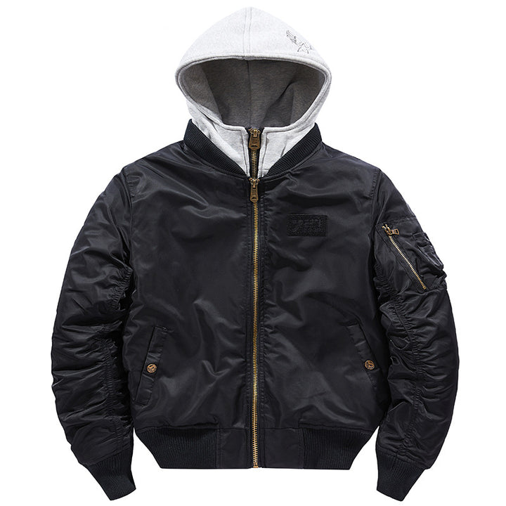 Herren Taillierte Übergangsjacke mit Kapuze Echo Archiv
