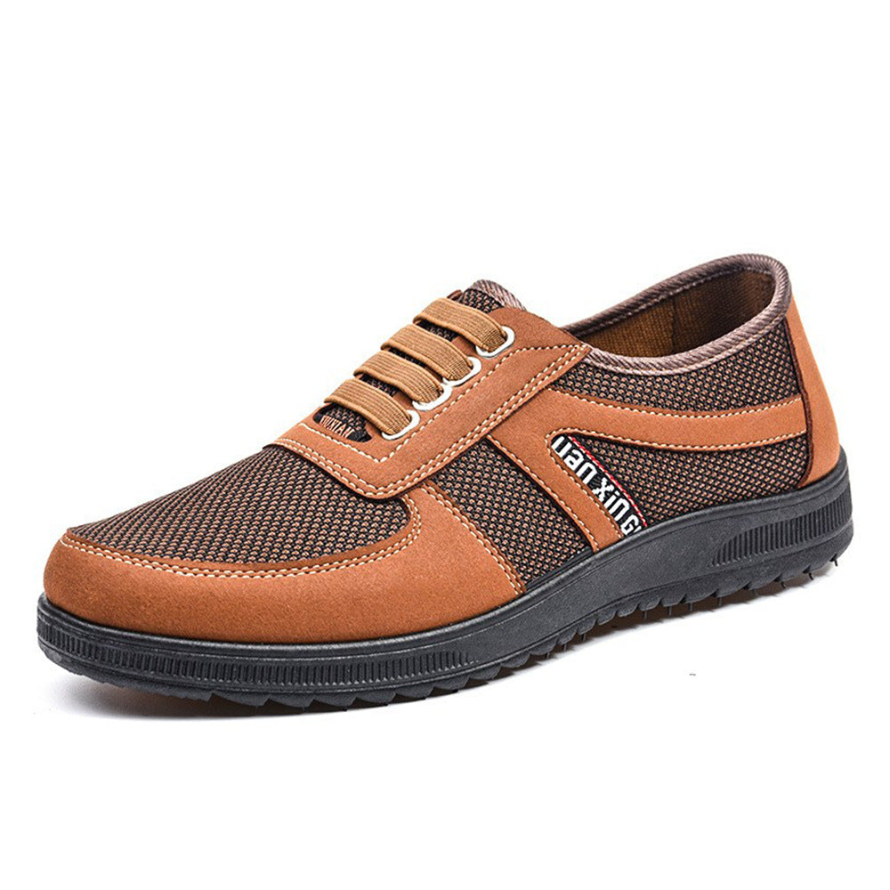 Herren nan atmungsaktiver Freizeit-Sneaker mit Mesh-Textiloberseite, gepolstertem Komfortfußbett und griffiger rutschfester Gummilaufsohle Echo Archiv