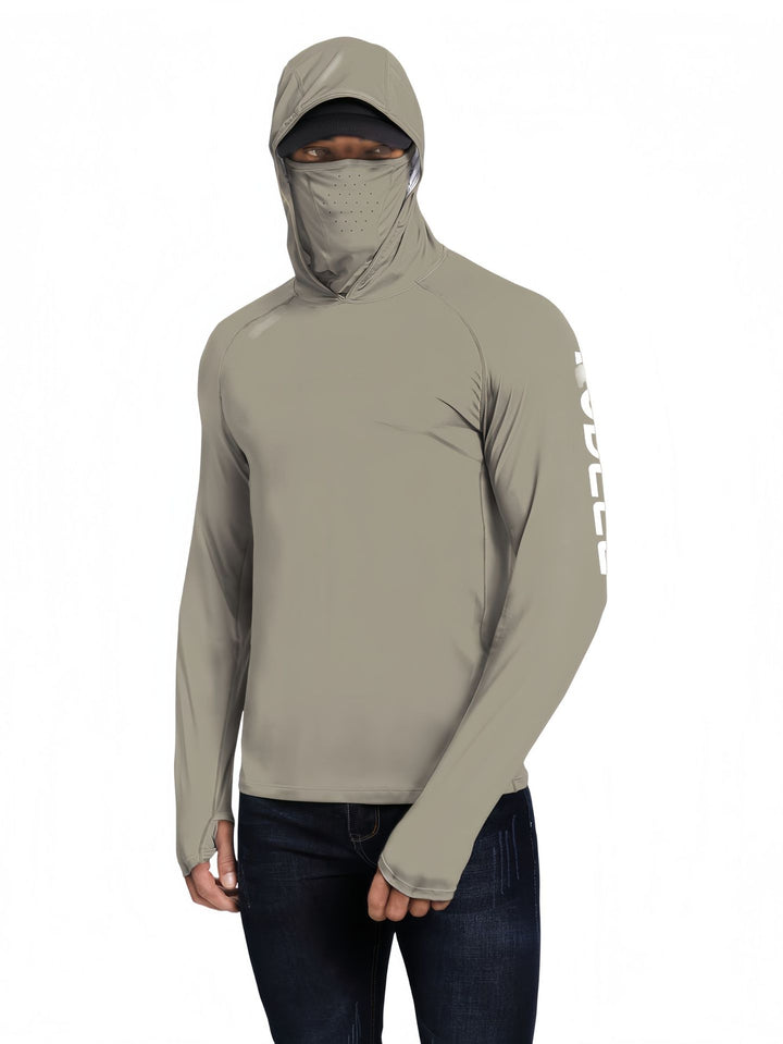 Herren Funktionales Outdoor Shirt mit Kapuze – Orvano