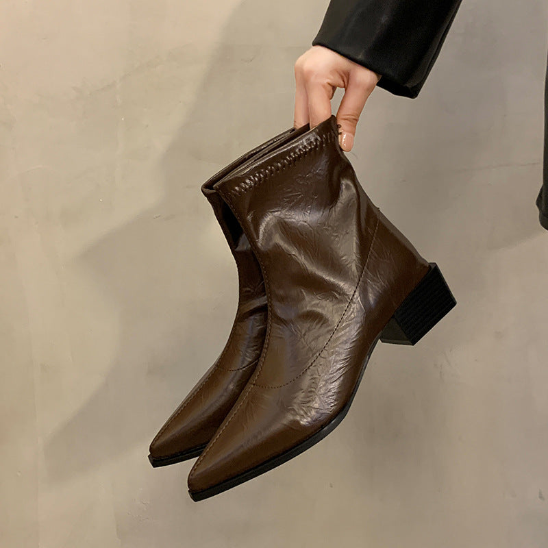 Damen Modische und elegante Stiefeletten Echo Archiv