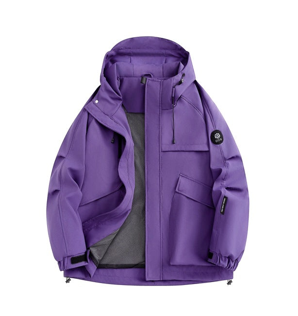 Herren funktionale Outdoor-Jacke Echoarchiv