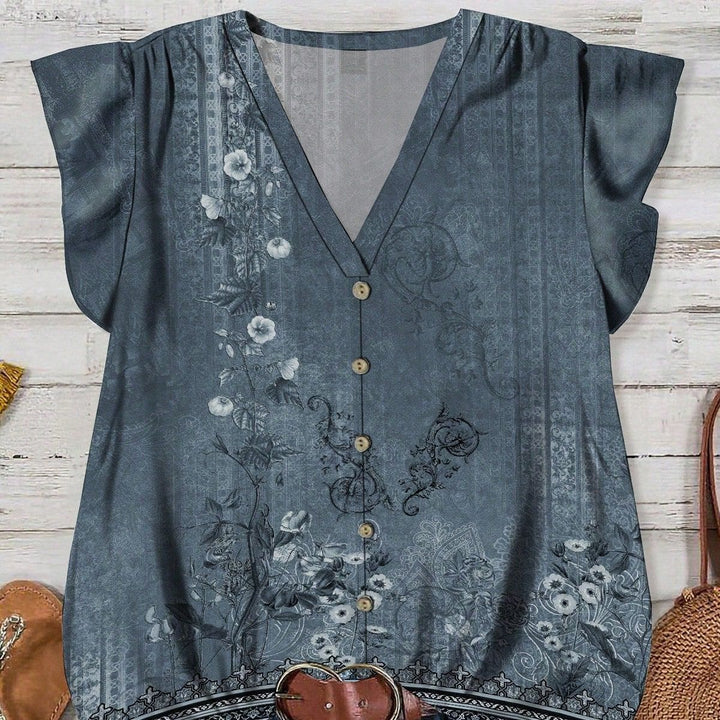 Damen Bluse mit floralem Muster Echo Archiv