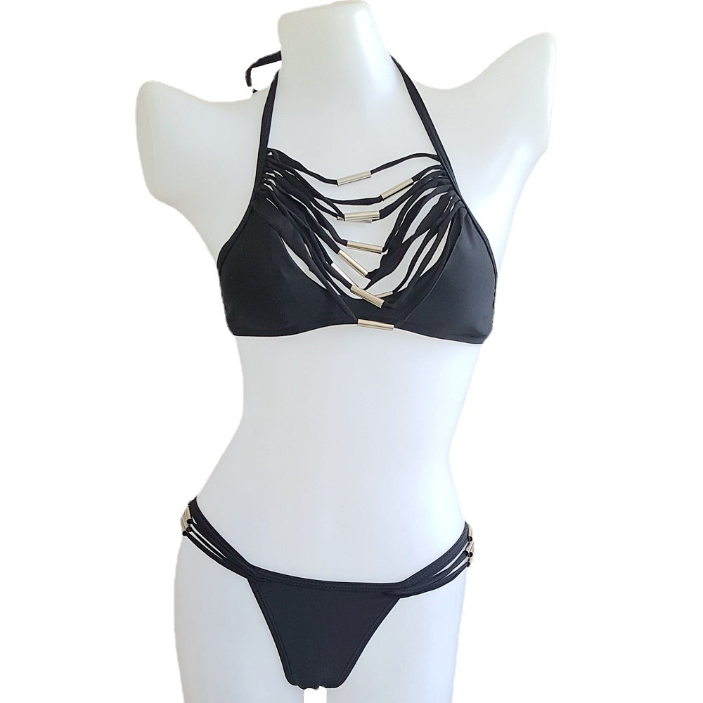Damen Designer-Bikini mit einzigartigem Cut-Out-Detail Echo Archiv