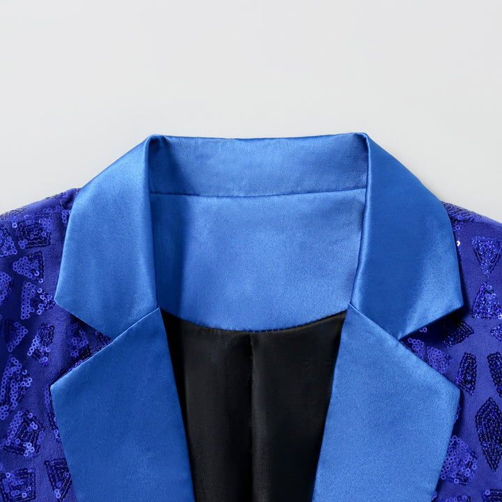 Herren glitzernder festlicher Blazer Echoarchiv