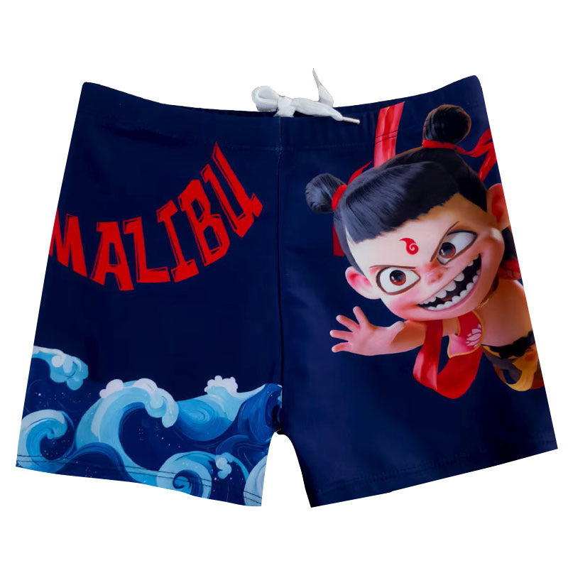Jungen Schwimmshorts mit maritimen Motiv Echo Archiv