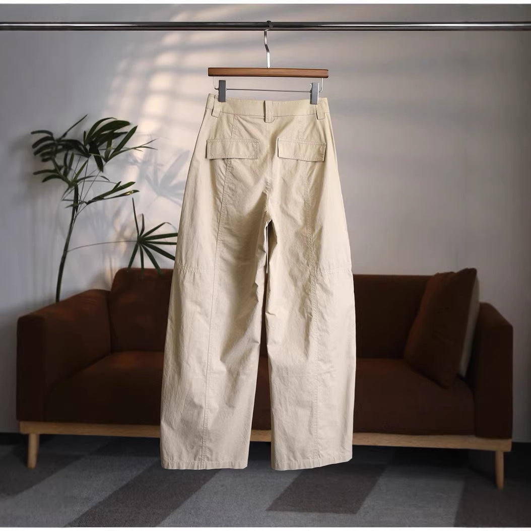 Damen Hoch taillierte Stoffhose Echoarchiv