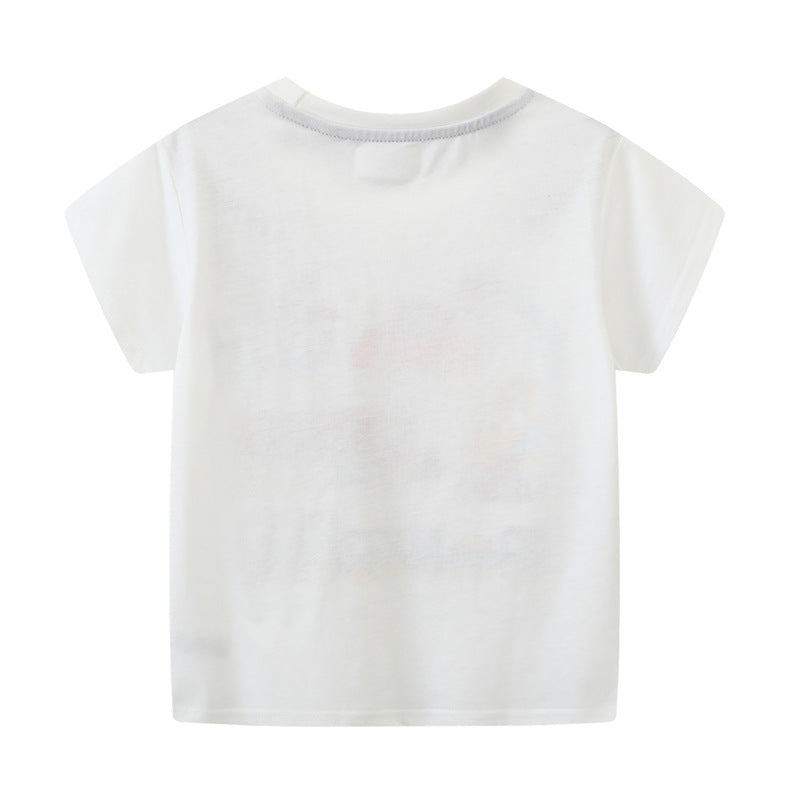 Jungen T-Shirt mit lustigem Fahrzeugmotiv Echo Archiv