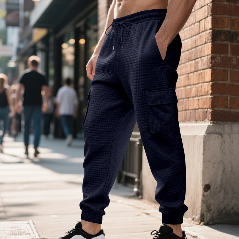 Herren Cargo-Jogginghose mit elastischem Bund und zahlreichen Taschen Echoarchiv