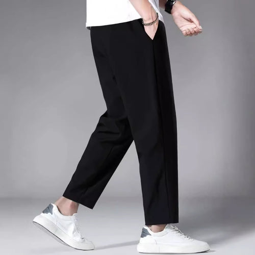 Herren elegante Relaxed-Fit Hose Echoarchiv