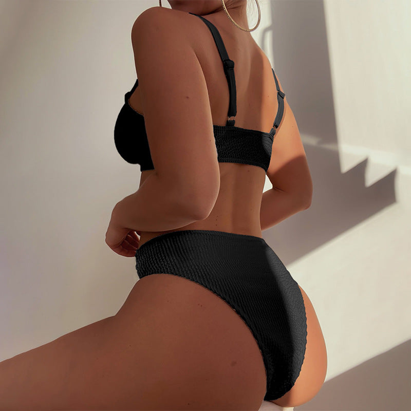 Damen Zweiteiliges Bikini-Set mit innovativem Knotendesign Echo Archiv