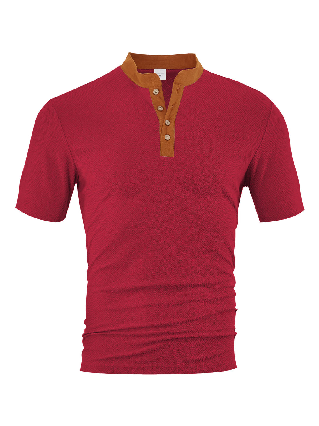 Herren Polohemd mit strukturierter Oberfläche und elegantem Kragen Echoarchiv