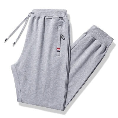 Herren Konische Thermo-Jogginghose mit Reißverschlusstaschen & Kordelbund Echoarchiv