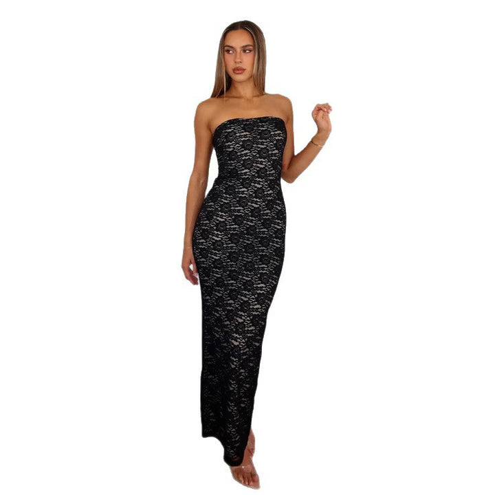 Damen Spitzenkleid im ärmellosen Design Echo Archiv
