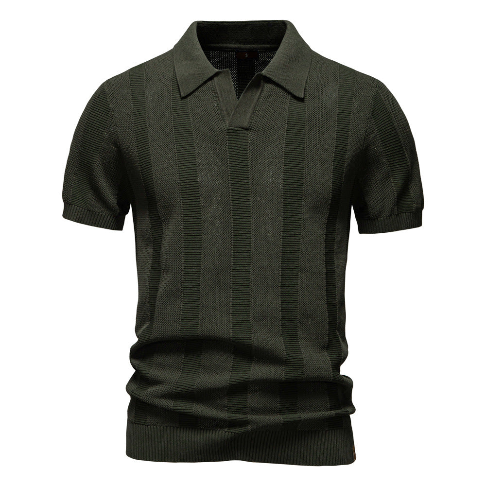 Herren Poloshirt mit strukturiertem Design und hochentwickeltem Tragekomfort Echoarchiv
