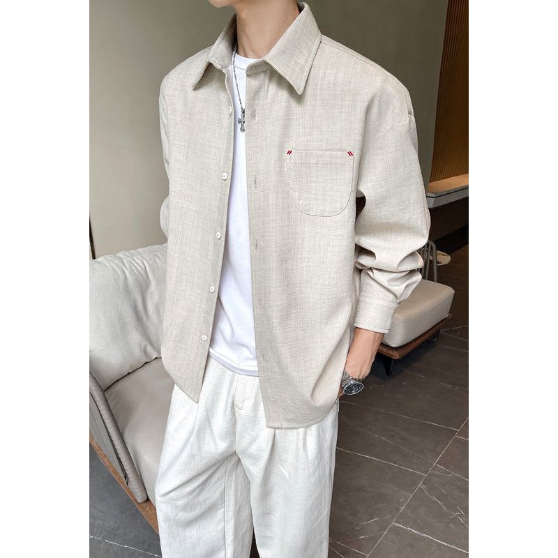 Herrenmode Langarmhemdjacke Echo Archive